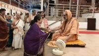 Teertha Vitarana; Picture Courtesy Shri Jaikishan Kandlur