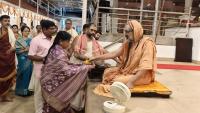 Teertha Vitarana; Picture Courtesy Shri Jaikishan Kandlur