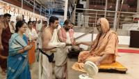 Teertha Vitarana; Picture Courtesy Shri Jaikishan Kandlur