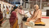 Teertha Vitarana; Picture Courtesy Shri Jaikishan Kandlur