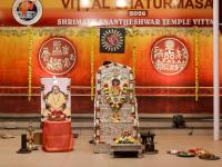 Shri Shiva Pujana by HH Swamiji; Picture Courtesy Shri Abhishek Pai