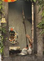 Shodashopchara Puja at Shri Mahalakshmi Sannidhih & Shri Devi Pujana by H.H. Swamiji; Picture Courtesy Shri Jaikishan Kandlur