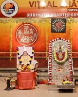 Shri Shiva Pujana by HH Swamiji; Picture Courtesy Shri Jaikishan Kandlur