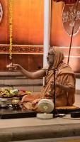 Shri Shiva Pujana by HH Swamiji; Picture Courtesy Shri Jaikishan Kandlur