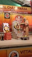 Shri Shiva Pujana by HH Swamiji; Picture Courtesy Shri Jaikishan Kandlur