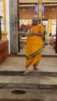 Shri Bhavanishankar and HH Swamiji prasthan to Kutir; Picture Courtesy Shri Jaikishan Kandlur