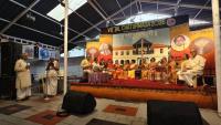 Sangeetika on HH Pandurangashram Swamiji by Parijnananand Bhajana Mandali, Goregaon; Picture Courtesy Shri Jaikishan Kandlur