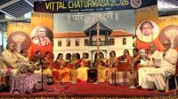 Sangeetika on HH Pandurangashram Swamiji by Parijnananand Bhajana Mandali, Goregaon; Picture Courtesy Shri Jaikishan Kandlur