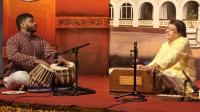 Harmonium Solo by Pt. Madhav Paranjpe; Picture Courtesy Shri Jaikishan Kandlur