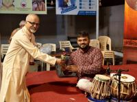 Harmonium Solo by Pt. Madhav Paranjpe; Picture Courtesy Shri Jaikishan Kandlur