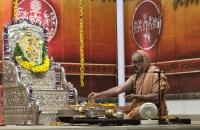 Shri Shiva Pujana by HH Swamiji; Picture Courtesy Shri Ashwin Cherkal