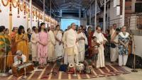 Shri Shiva Pujana by HH Swamiji; Picture Courtesy Shri Jaikishan Kandlur