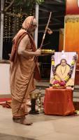 Shri Shiva Pujana by HH Swamiji; Picture Courtesy Shri Jaikishan Kandlur