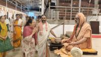 Teertha Vitarana; Picture Courtesy Shri Jaikishan Kandlur