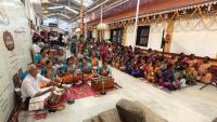 Bhajana Seva by Shri Laxmi Venkataramana Mahila Bhajana Mandali, Puttur; Picture Courtesy Shri Jaikishan Kandlur