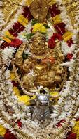 Teertha Vitarana and Shri Guru Paduka Pujana; Picture Courtesy Shri Jaikishan Kandlur