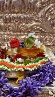 Teertha Vitarana and Shri Guru Paduka Pujana; Picture Courtesy Shri Jaikishan Kandlur