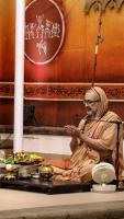 Shri Shiva Pujana by HH Swamiji; Picture Courtesy Shri Jaikishan Kandlur