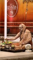 Shri Shiva Pujana by HH Swamiji; Picture Courtesy Shri Jaikishan Kandlur
