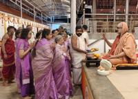 Teertha Vitarana; Picture Courtesy Shri Jaikishan Kandlur