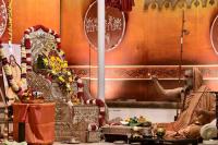 Shri Shiva Pujana by HH Swamiji; Picture Courtesy Shri Jaikishan Kandlur