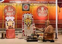 Shri Shiva Pujana by HH Swamiji; Picture Courtesy Shri Jaikishan Kandlur