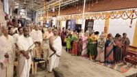 Shri Shiva Pujana by HH Swamiji; Picture Courtesy Shri Jaikishan Kandlur