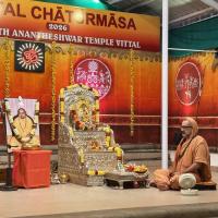 Shri Devi Pujana by HH Swamiji; Picture Courtesy Shri Jaikishan Kandlur