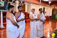 Shodashopachara Puja at Shrimath Anantheshwar Sannidhi; Picture Courtesy Shri Sadashiv Bana