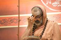 Shri Devi Pujana by HH Swamiji; Picture Courtesy Shri Abhinav Kalla