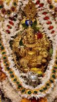 Shri Guru Paduka Pujana and Teertha Vitarana; Picture Courtesy Shri Jaikishan Kandlur