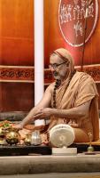 Shri Shiva Pujana by HH Swamiji; Picture Courtesy Shri Jaikishan Kandlur
