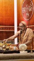 Shri Shiva Pujana by HH Swamiji; Picture Courtesy Shri Jaikishan Kandlur