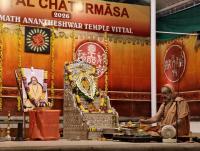 Shri Shiva Pujana by HH Swamiji; Picture Courtesy Shri Jaikishan Kandlur