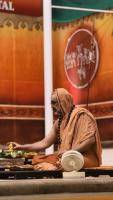 Shri Shiva Pujana by HH Swamiji; Picture Courtesy Shri Jaikishan Kandlur