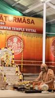 Shri Devi Pujana by HH Swamiji; Picture Courtesy Shri Jaikishan Kandlur