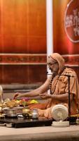 Shri Devi Pujana by HH Swamiji; Picture Courtesy Shri Jaikishan Kandlur
