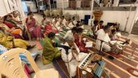 Shri Devi Pujana by HH Swamiji; Picture Courtesy Shri Jaikishan Kandlur