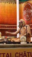 Shri Devi Pujana by HH Swamiji; Picture Courtesy Shri Jaikishan Kandlur