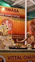 Shri Devi Pujana by HH Swamiji; Picture Courtesy Shri Jaikishan Kandlur