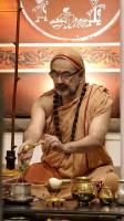 Shri Shiva Pujana by HH Swamiji; Picture Courtesy Shri Jaikishan Kandlur