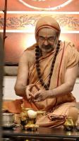 Shri Shiva Pujana by HH Swamiji; Picture Courtesy Shri Jaikishan Kandlur