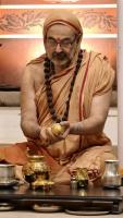 Shri Shiva Pujana by HH Swamiji; Picture Courtesy Shri Jaikishan Kandlur