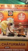Shri Shiva Pujana by HH Swamiji; Picture Courtesy Shri Jaikishan Kandlur
