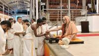 Teertha Vitarana; Picture Courtesy Shri Jaikishan Kandlur