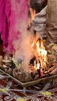 Sankashti Ganahoma, Sankashti Pooja at Mahaganapati Sannidhih; Picture courtesy Shri Jaikishan Kandlur