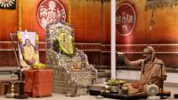 Shri Shiva Pujana by HH Swamiji; Picture Courtesy Shri Jaikishan Kandlur