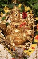 Shri Devi Pujana by HH Swamiji; Picture courtesy Shri Ganesh Damble