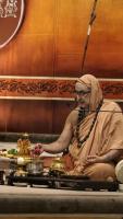 Shri Devi Pujana by HH Swamiji; Picture Courtesy Shri Jaikishan Kandlur