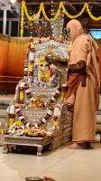 Shri Devi Pujana by HH Swamiji; Picture Courtesy Shri Jaikishan Kandlur